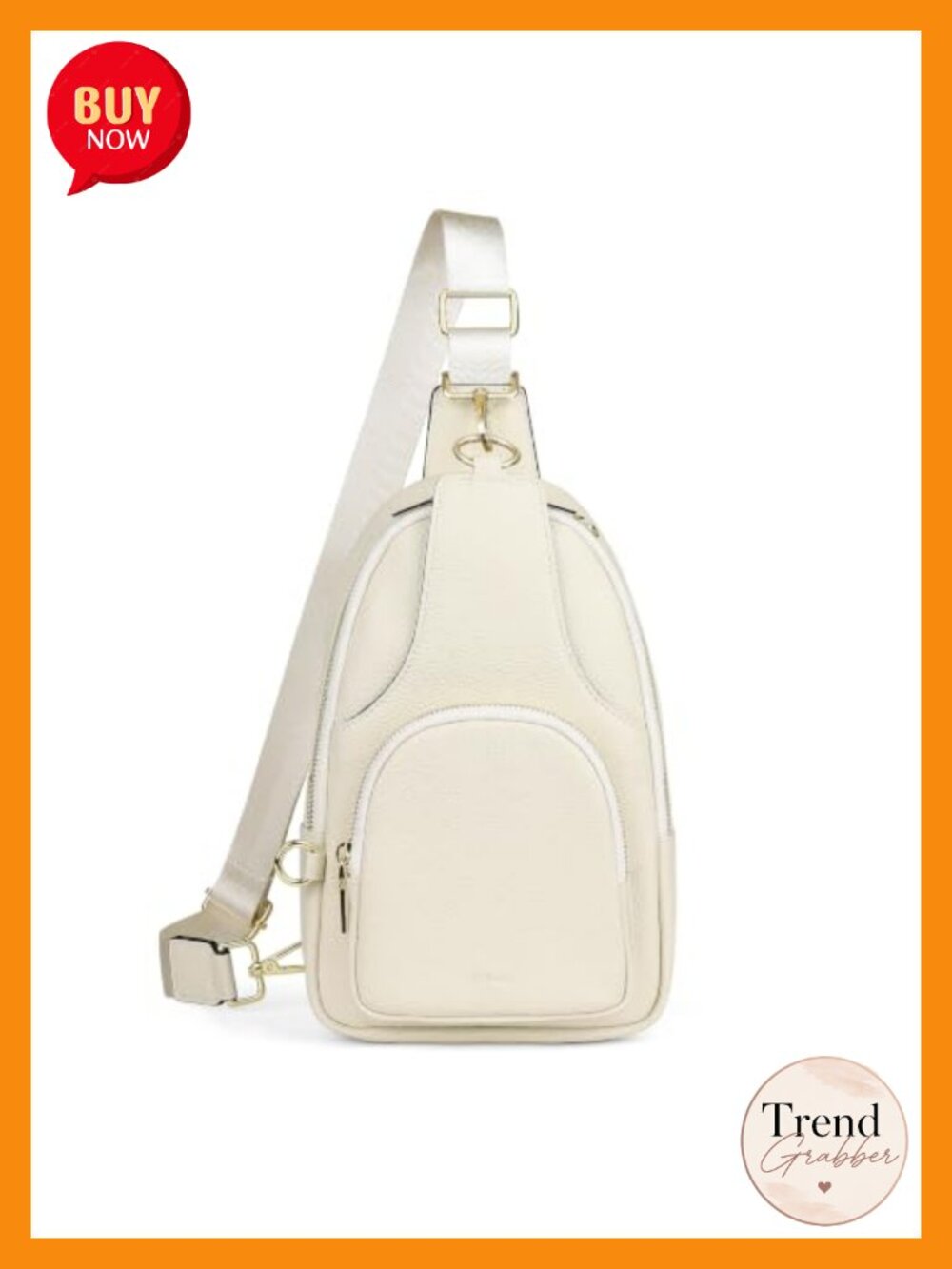Anti Theft Sling Bag Genuine Leather Crossbody RFID Blocking